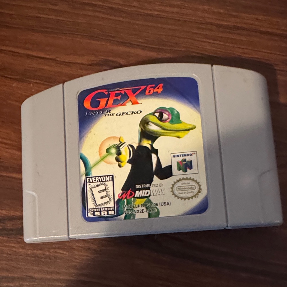 Nintendo GEX 64: Enter the Gecko